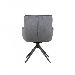 Benno Swivel Dining Chair Grey